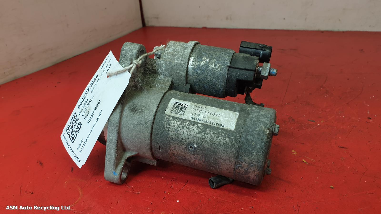 View Auto part Starter Motor Vauxhall Viva 2017