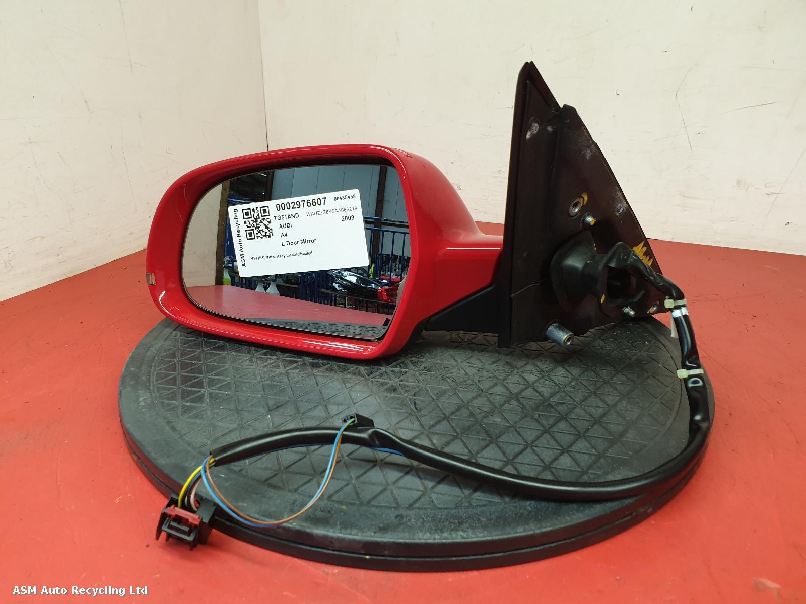 View Auto part L Door Mirror Audi A4 2009