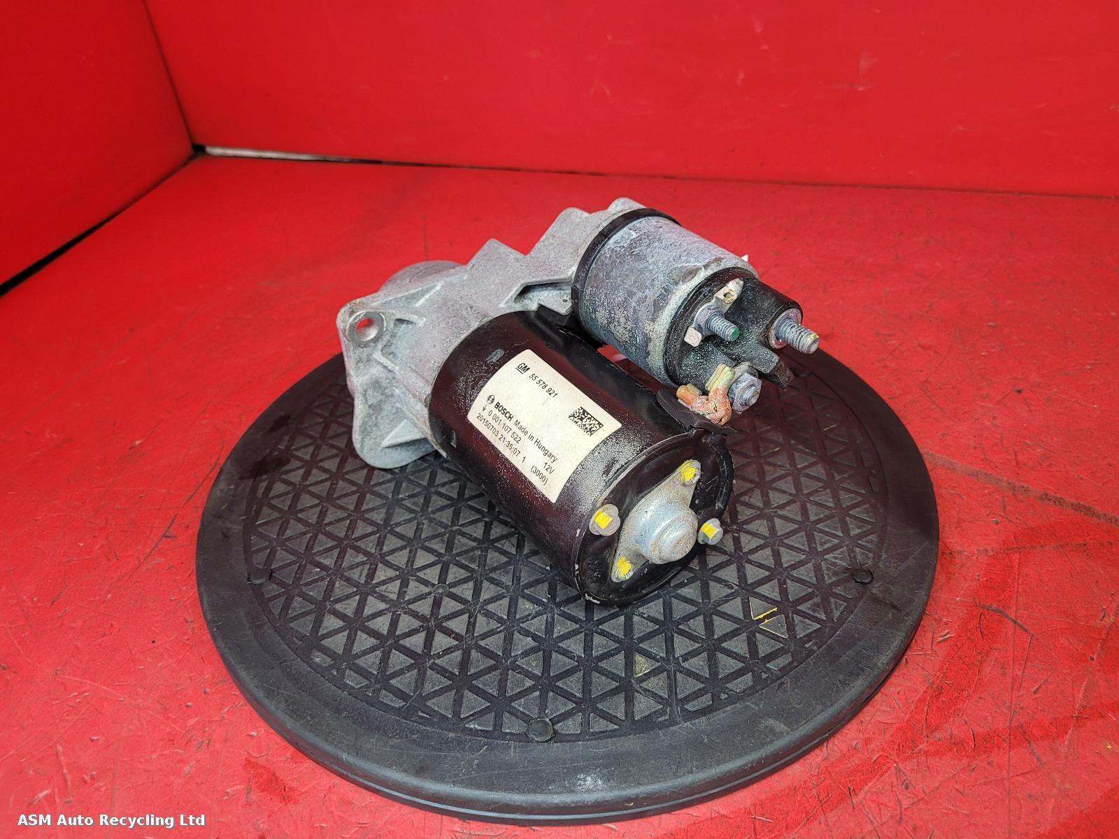 View Auto part Starter Motor Vauxhall Adam 2016