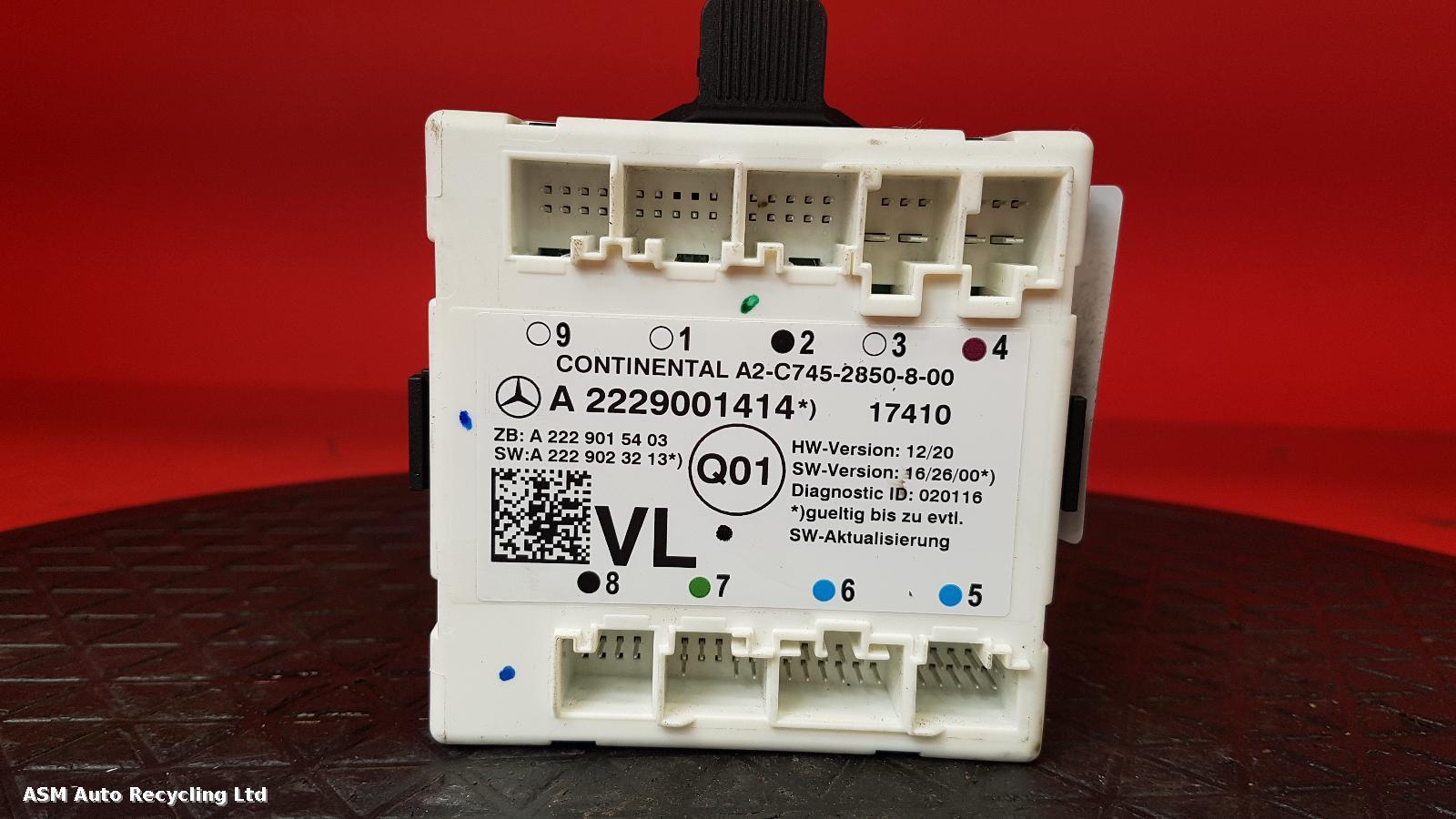 View Auto part ECU Mercedes C Class 2018