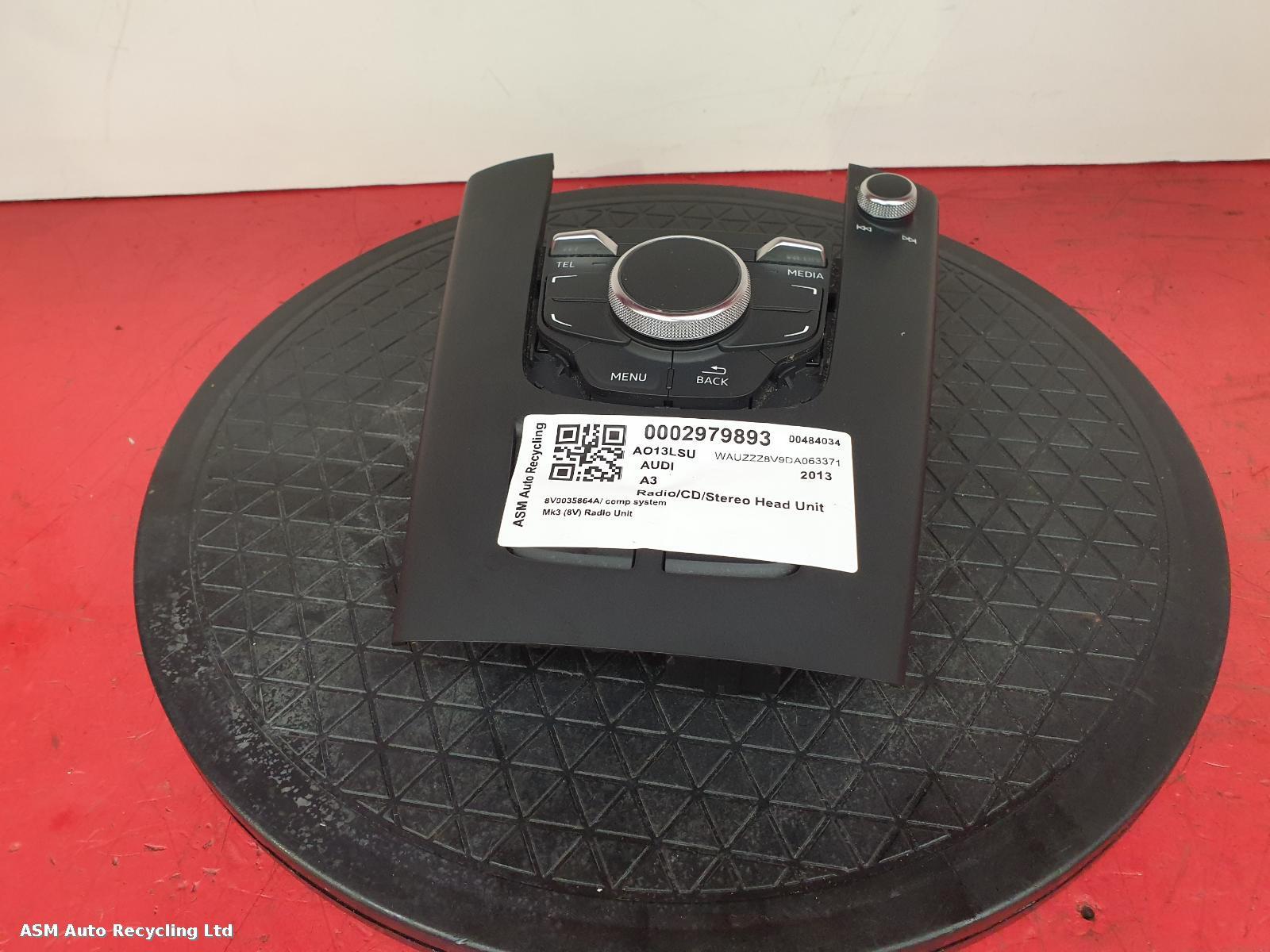 View Auto part A/V Equipment Audi A3 2013
