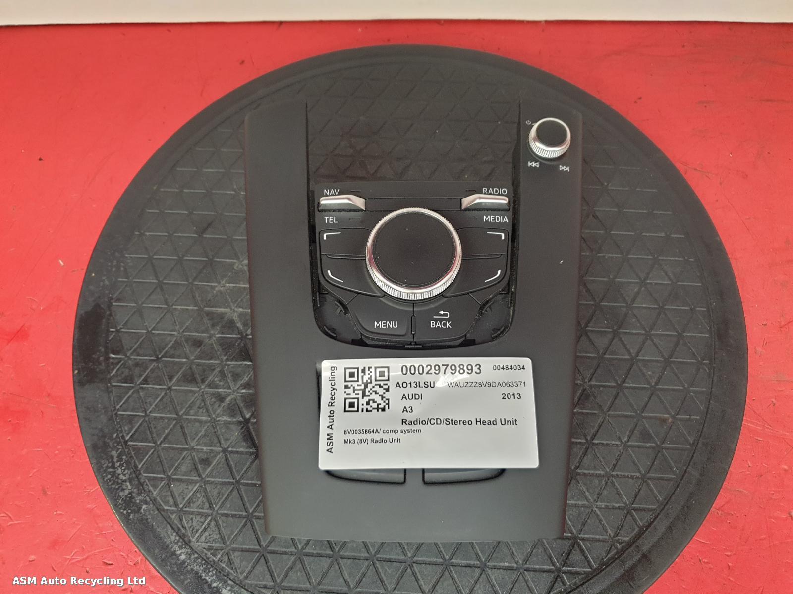 View Auto part A/V Equipment Audi A3 2013
