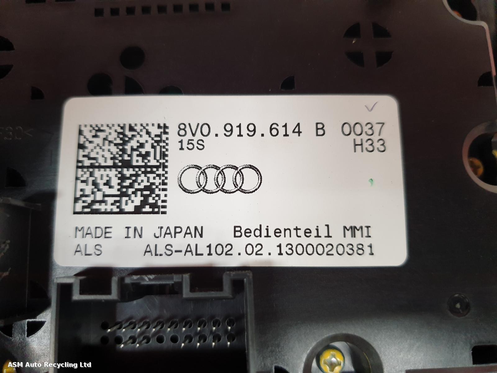 View Auto part A/V Equipment Audi A3 2013