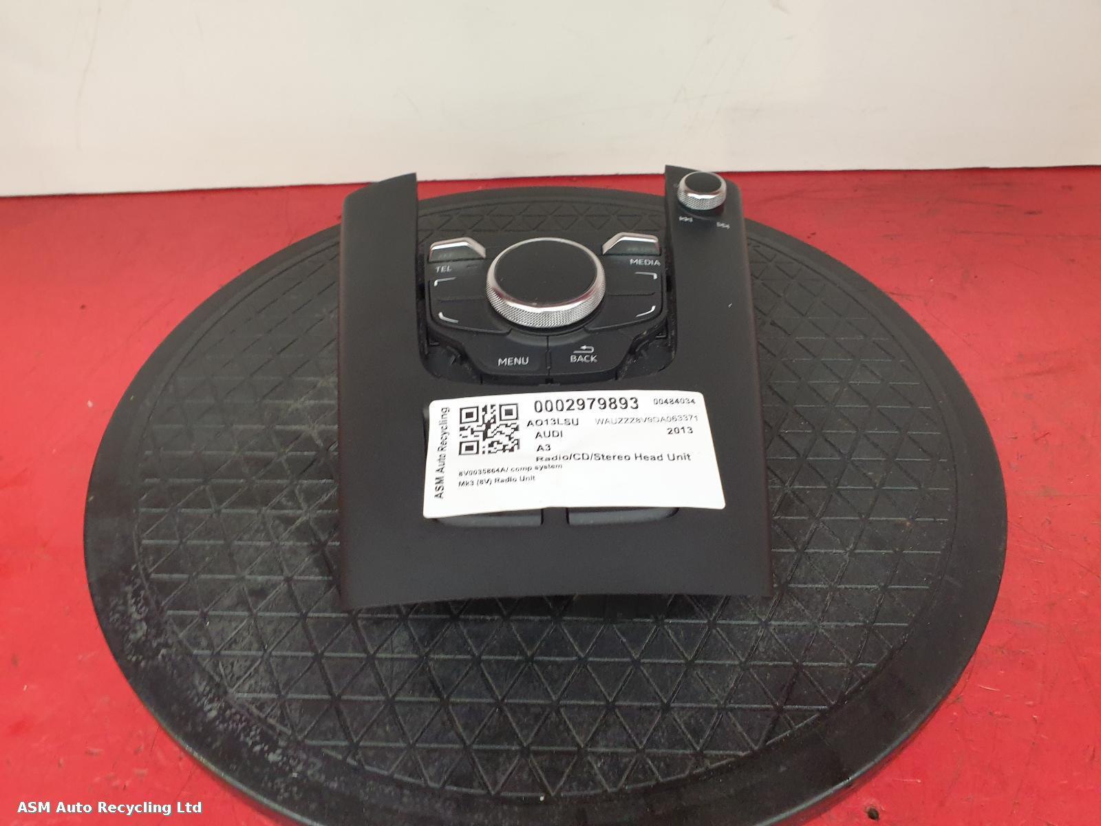View Auto part A/V Equipment Audi A3 2013