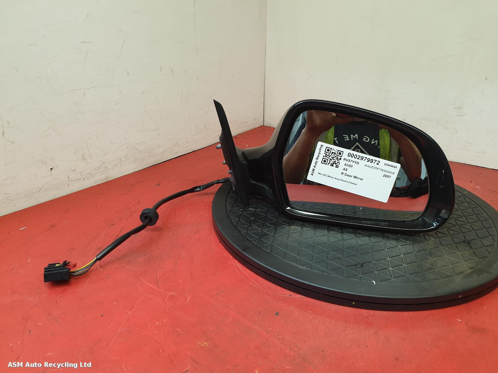 View Auto part R Door Mirror Audi A5 2007