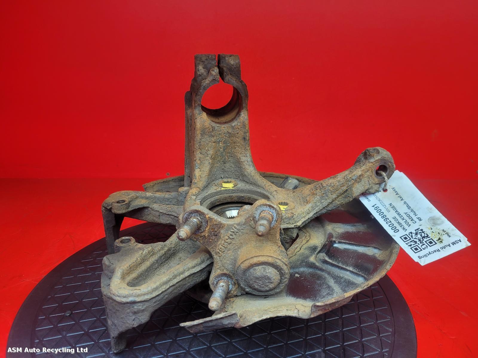 View Auto part RF Hub/Stub Axle Assembly Volkswagen Caddy 2009
