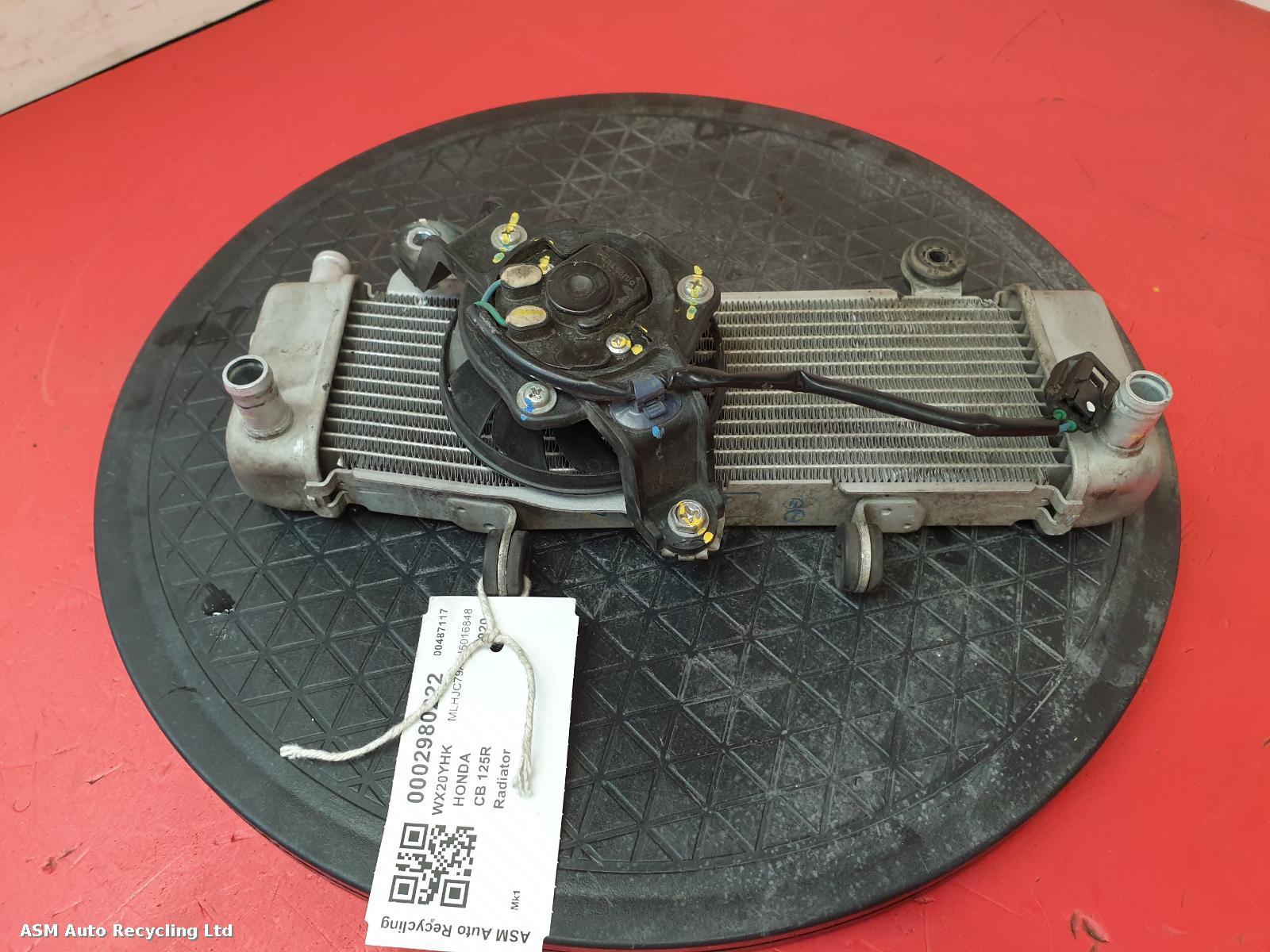 View Auto part Radiator Honda Cb 125r 2020