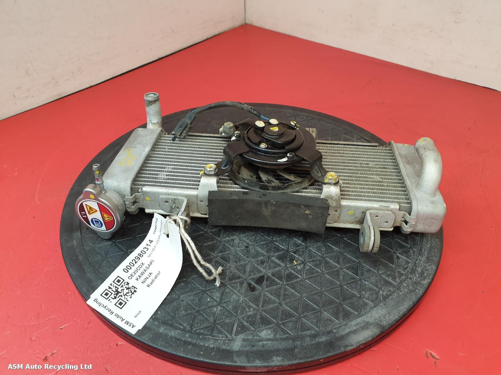 View Auto part Radiator Kawasaki Ninja 2020