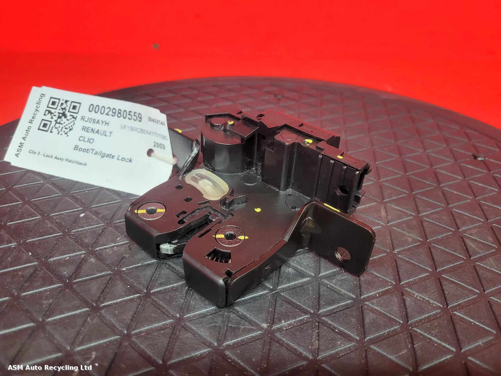 View Auto part Bootlid/Tailgate Lock Renault Clio 2009