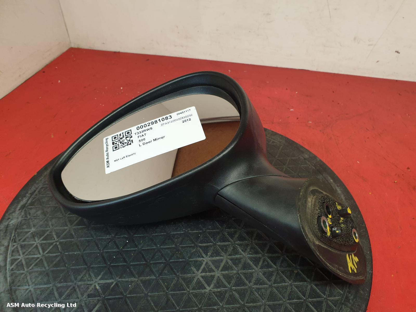 View Auto part L Door Mirror Fiat 500 2012