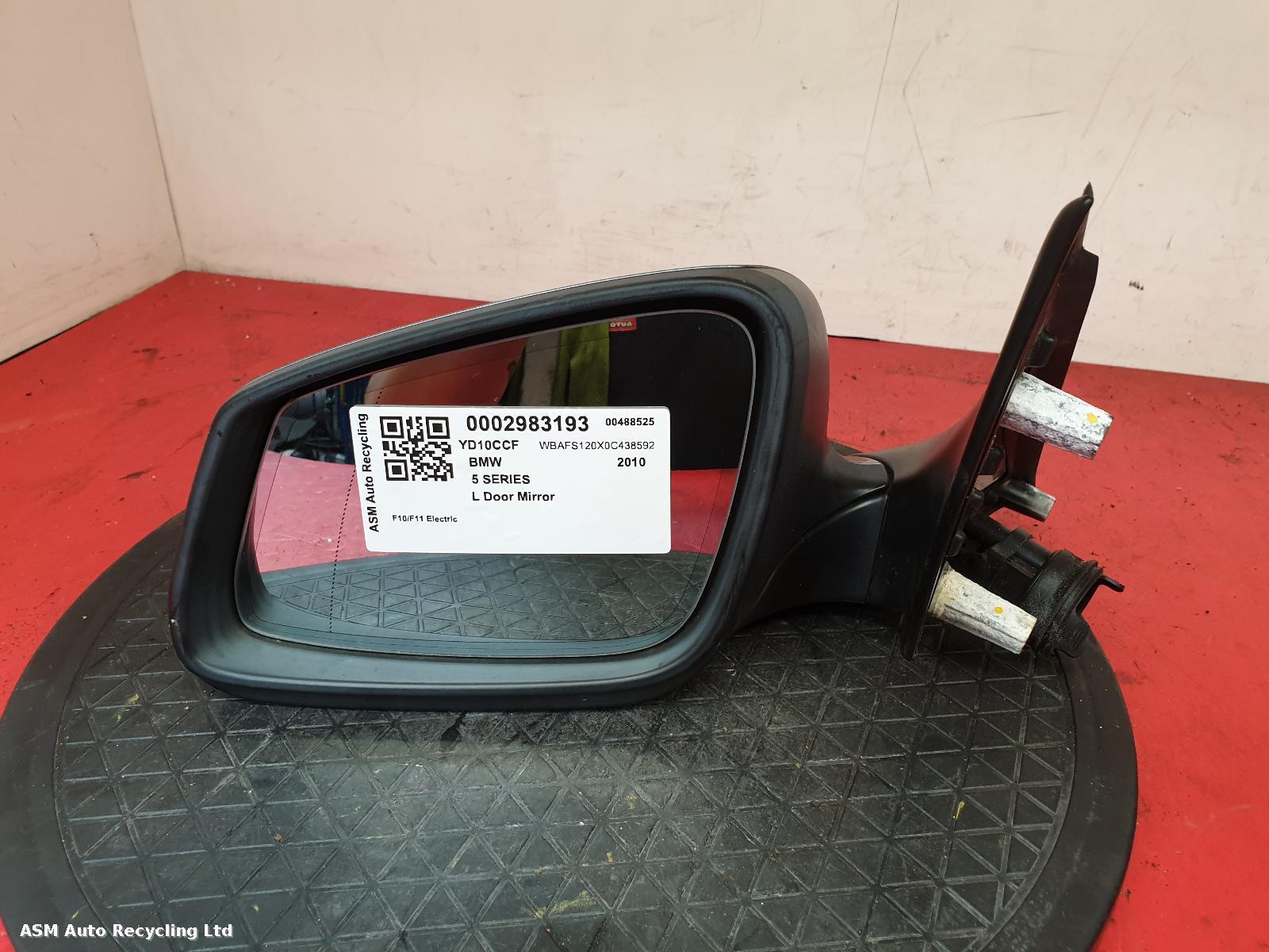 View Auto part L Door Mirror Bmw 5 Series 2010