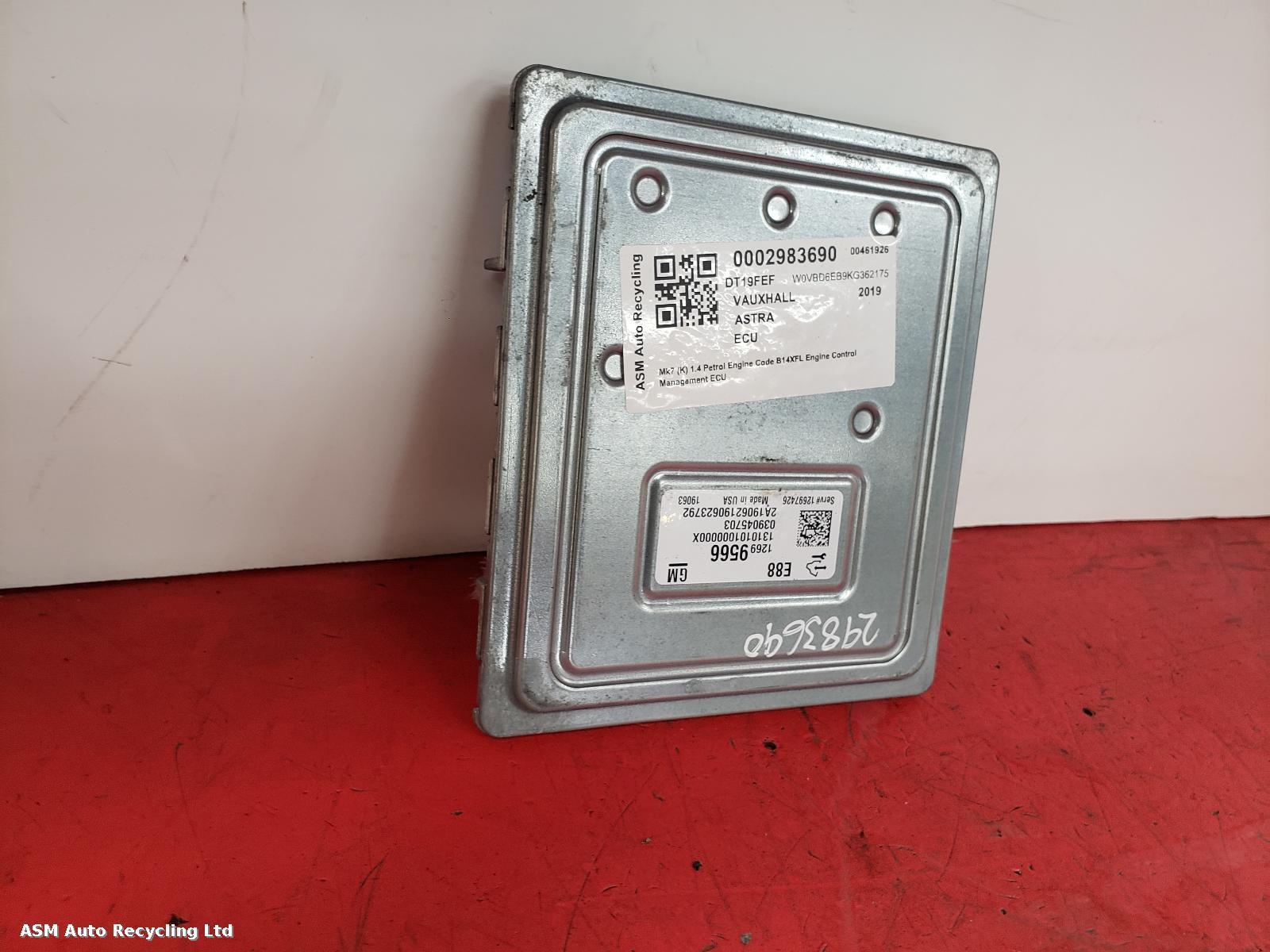 View Auto part ECU Vauxhall Astra 2019