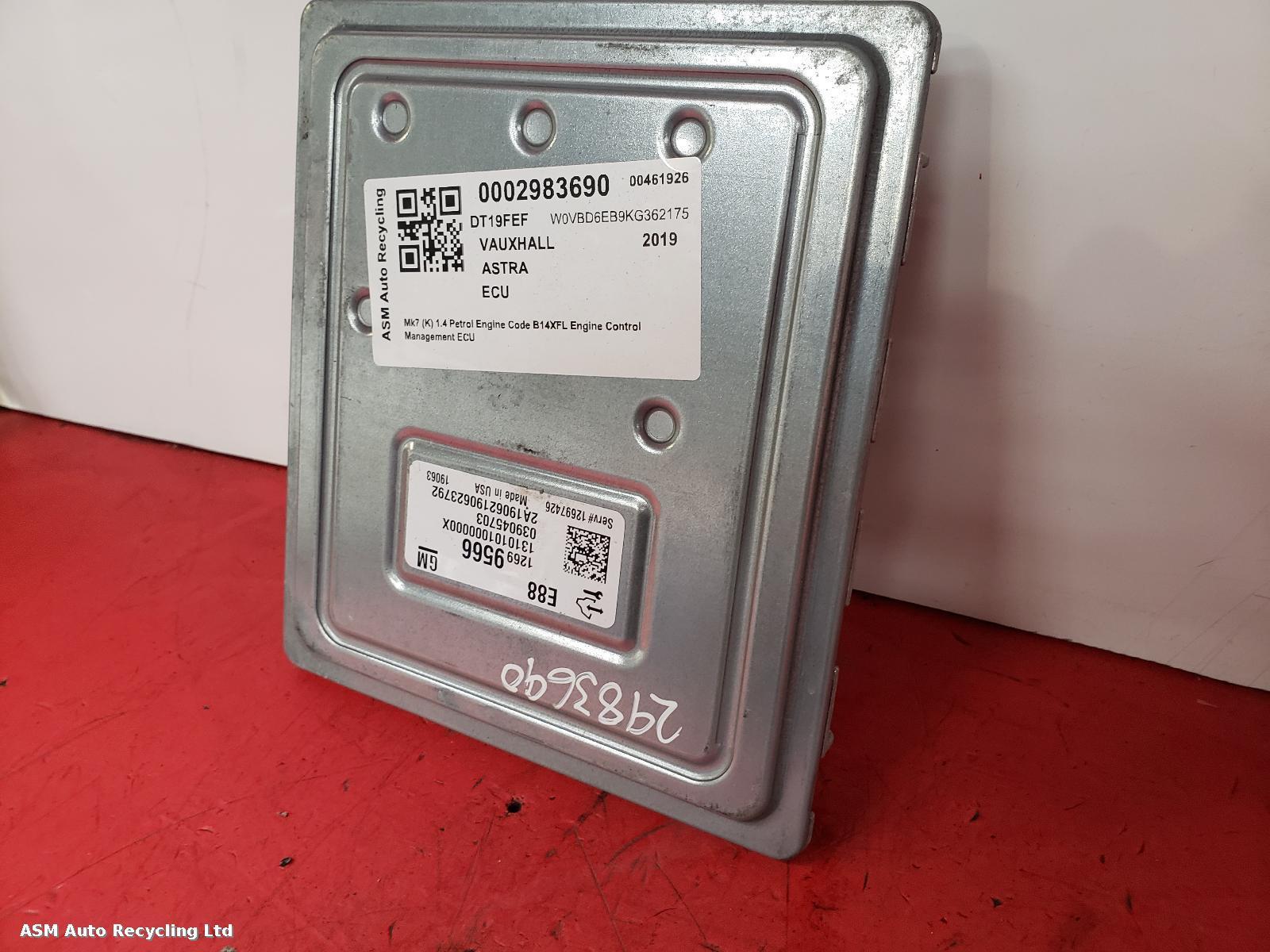 View Auto part ECU Vauxhall Astra 2019