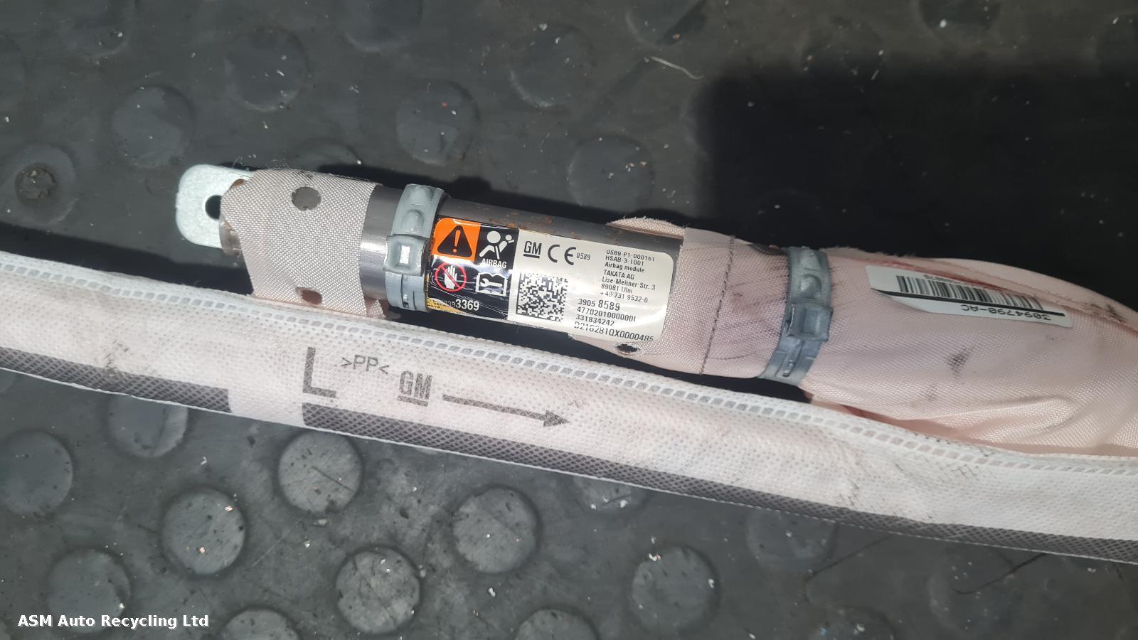 View Auto part Airbag Kit Vauxhall Astra 2016