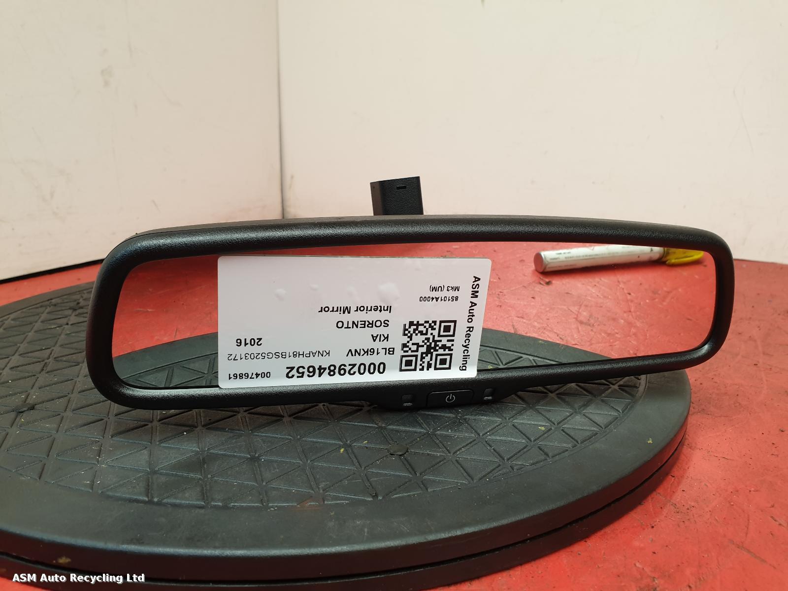 View Auto part Interior Mirror Kia Sorento 2016