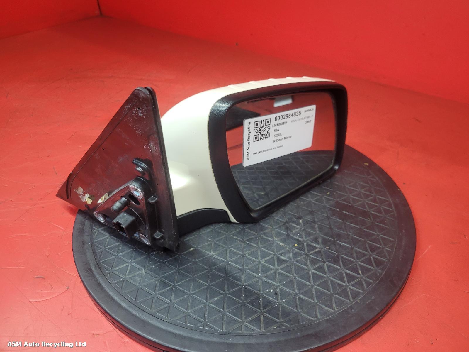 View Auto part R Door Mirror Kia Soul 2010