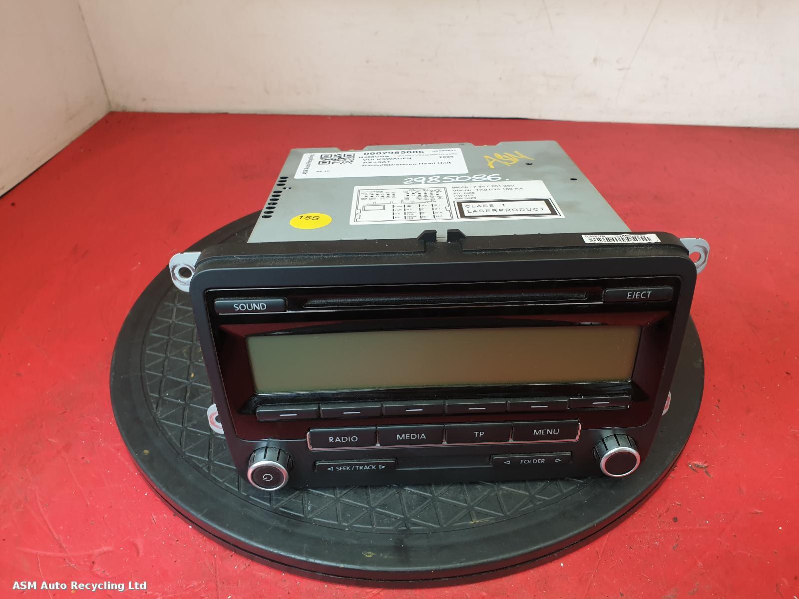 View Auto part A/V Equipment Volkswagen Passat 2008