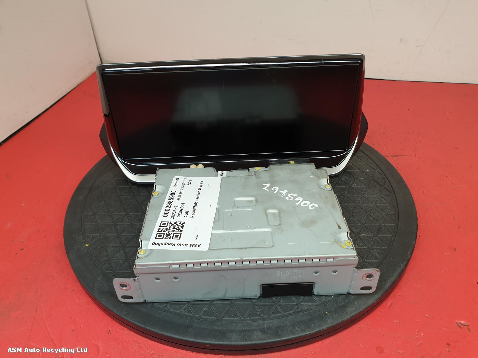 View Auto part Radio Display Peugeot 2008 2023