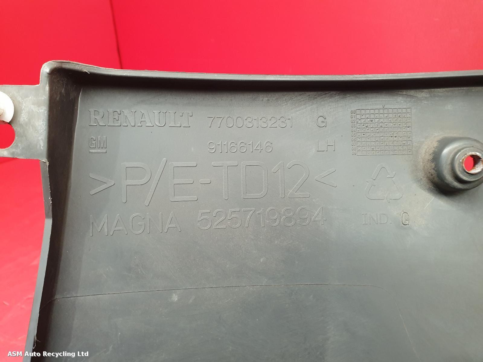 View Auto part Rear Bumper Renault Trafic 2012