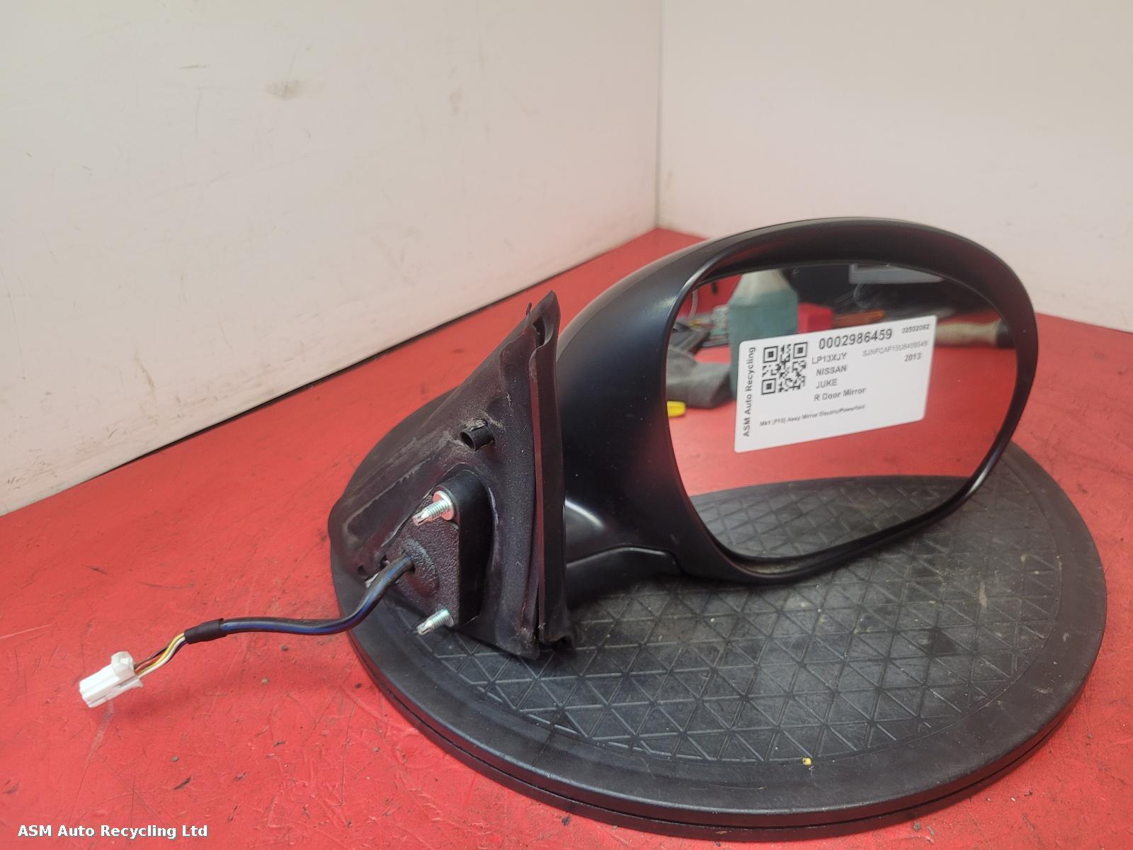 View Auto part R Door Mirror Nissan Juke 2013