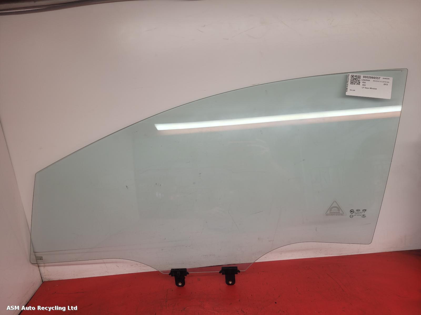 View Auto part LF Door Window Kia Rio 2012