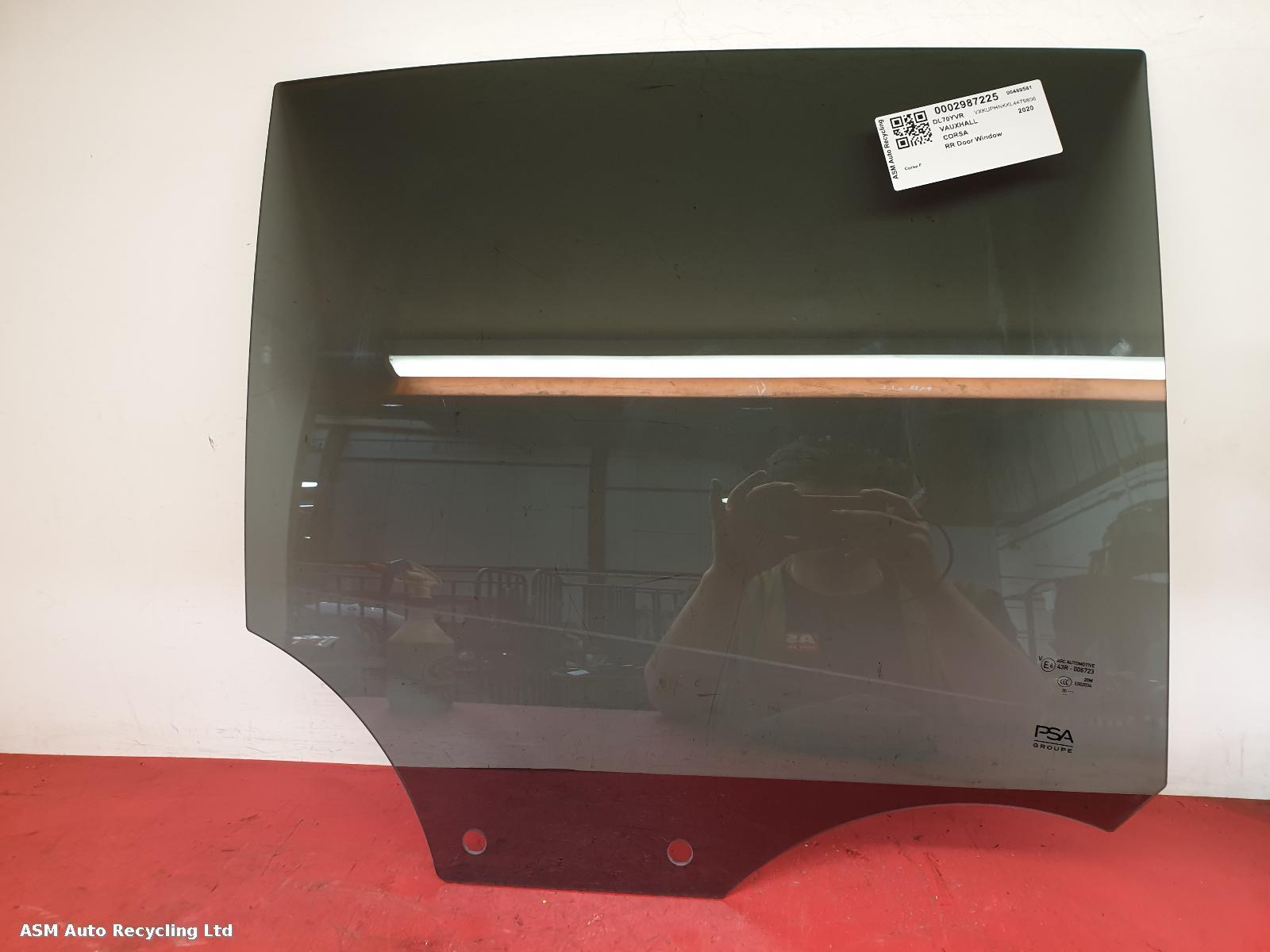 View Auto part RR Door Window Vauxhall Corsa 2020