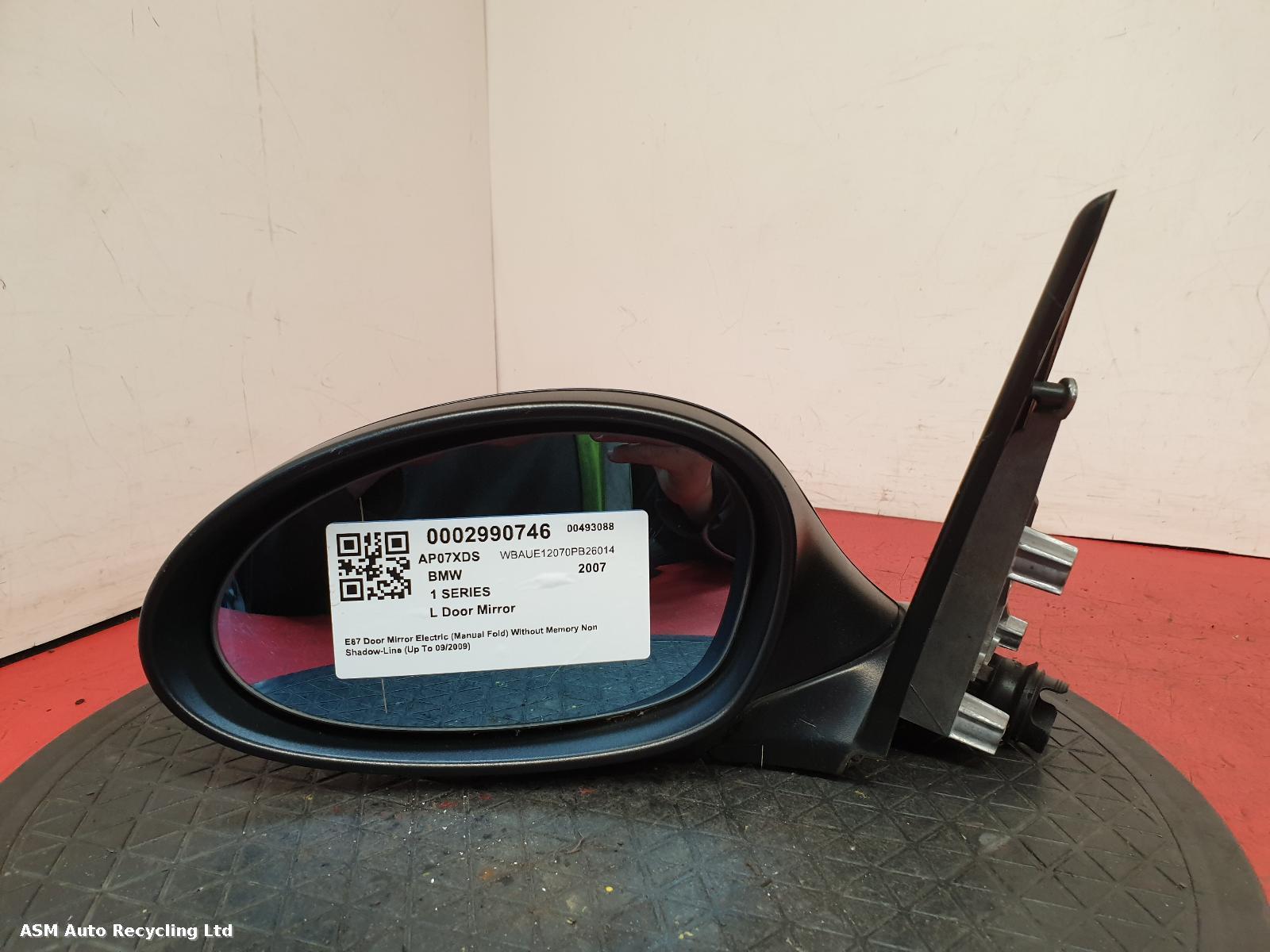 View Auto part L Door Mirror Bmw 1 Series 2007