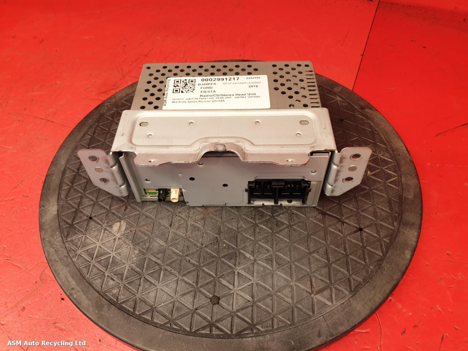 View Auto part A/V Equipment Ford Fiesta 2018