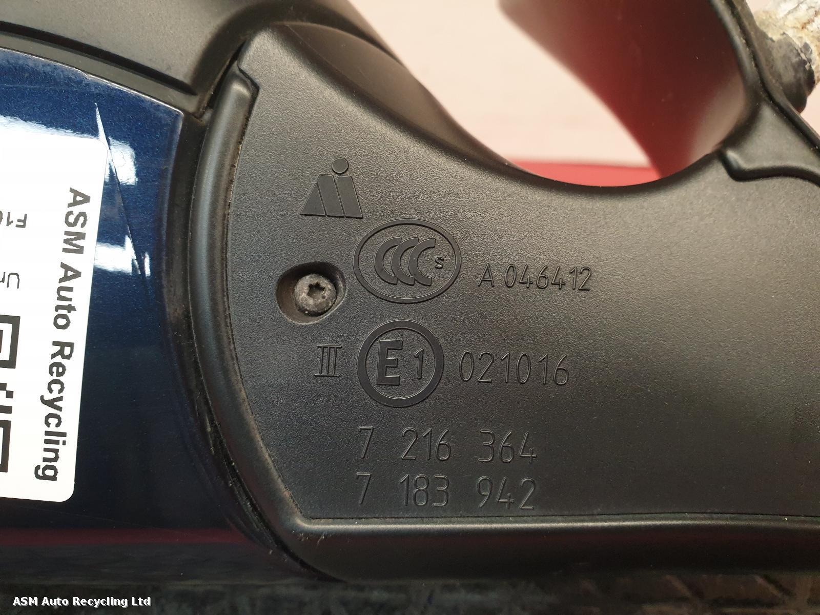 View Auto part L Door Mirror Bmw 5 Series 2010
