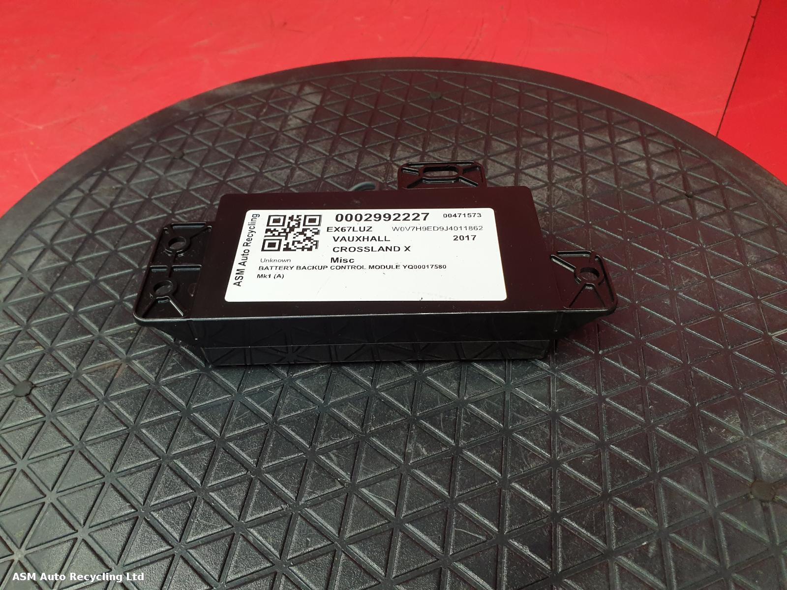 View Auto part Misc Vauxhall Crossland X 2017