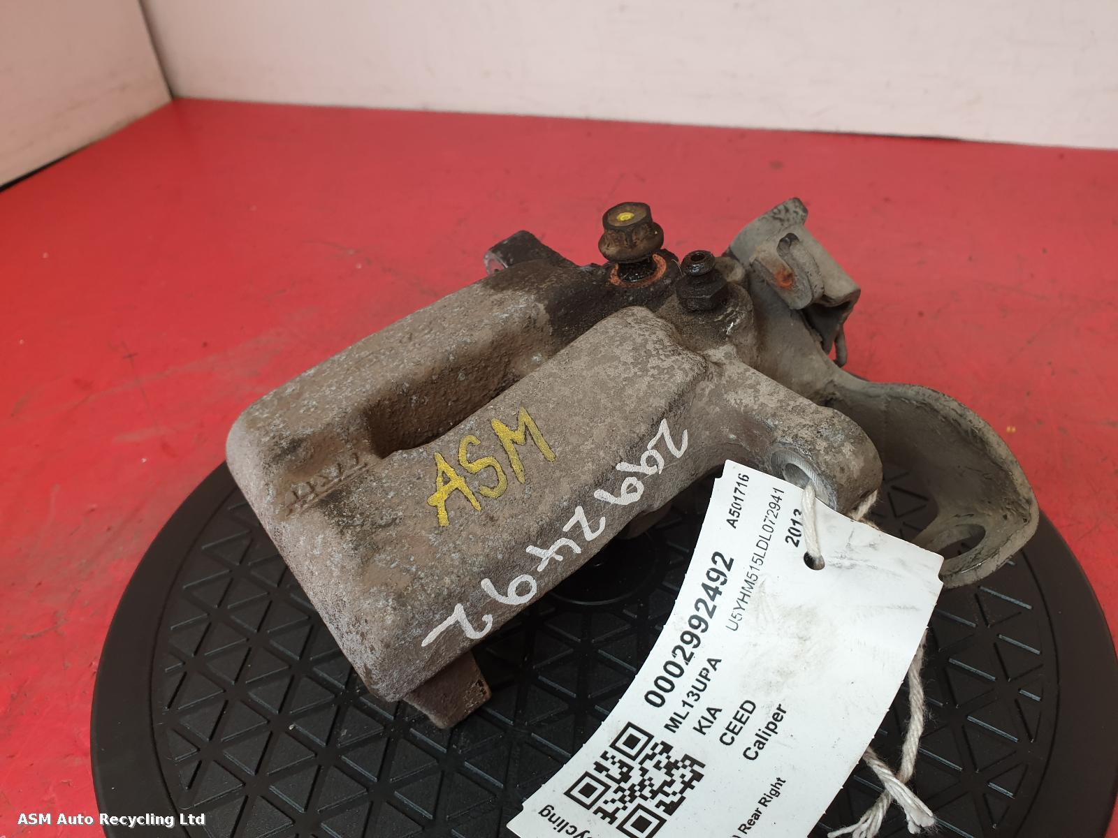View Auto part Caliper Kia Ceed 2013