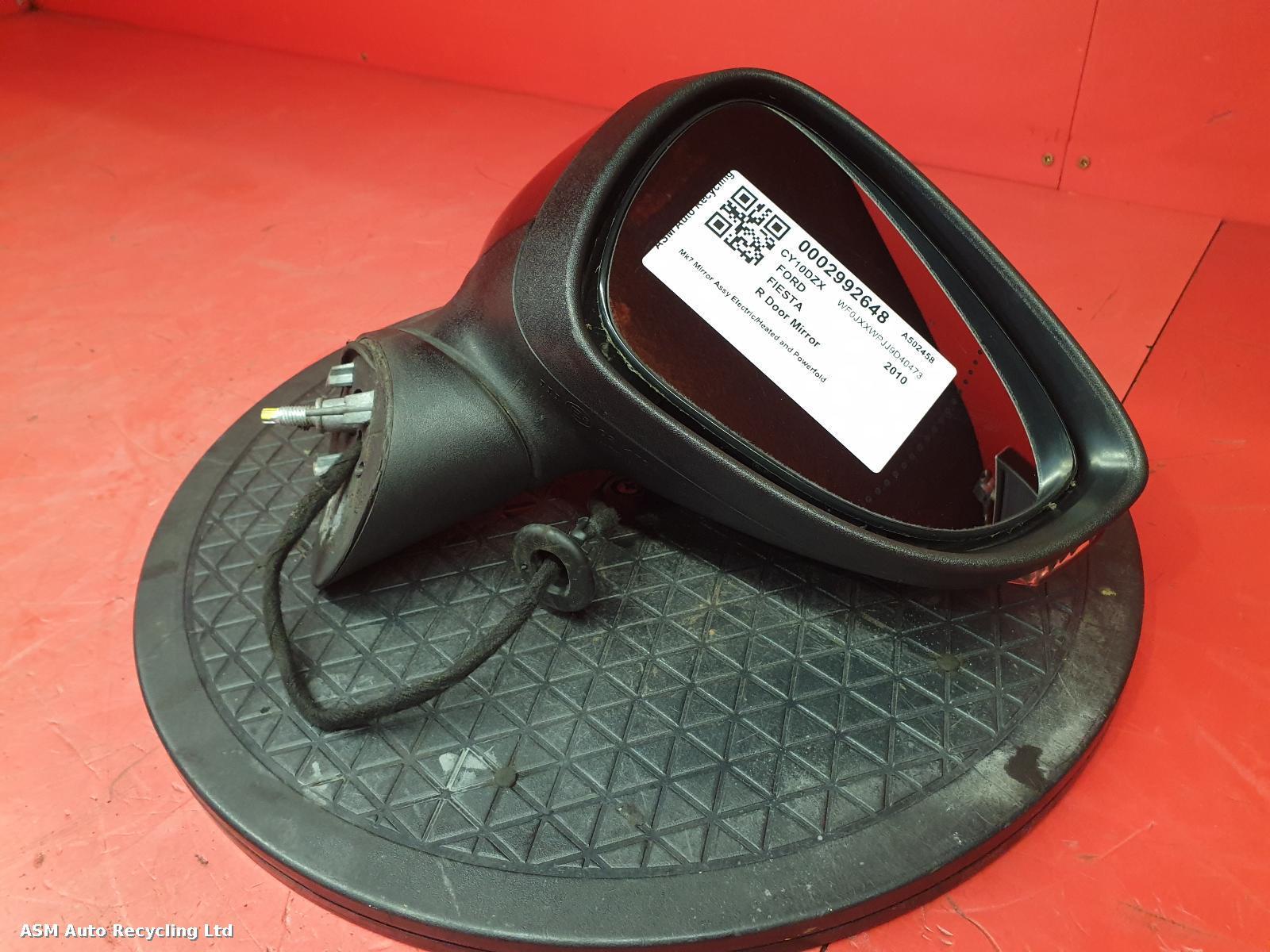 View Auto part R Door Mirror Ford Fiesta 2010