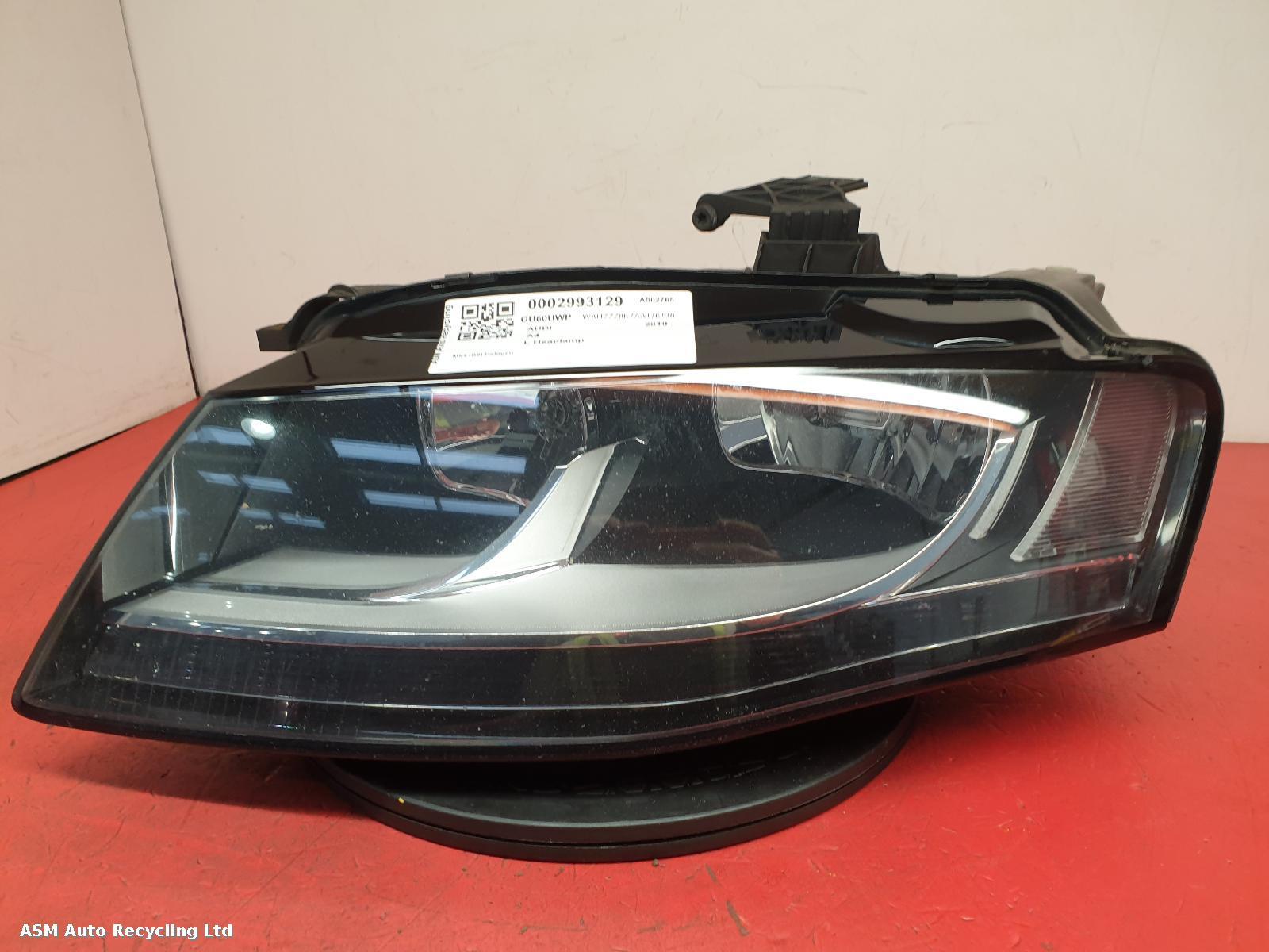 View Auto part L Headlamp Audi A4 2010