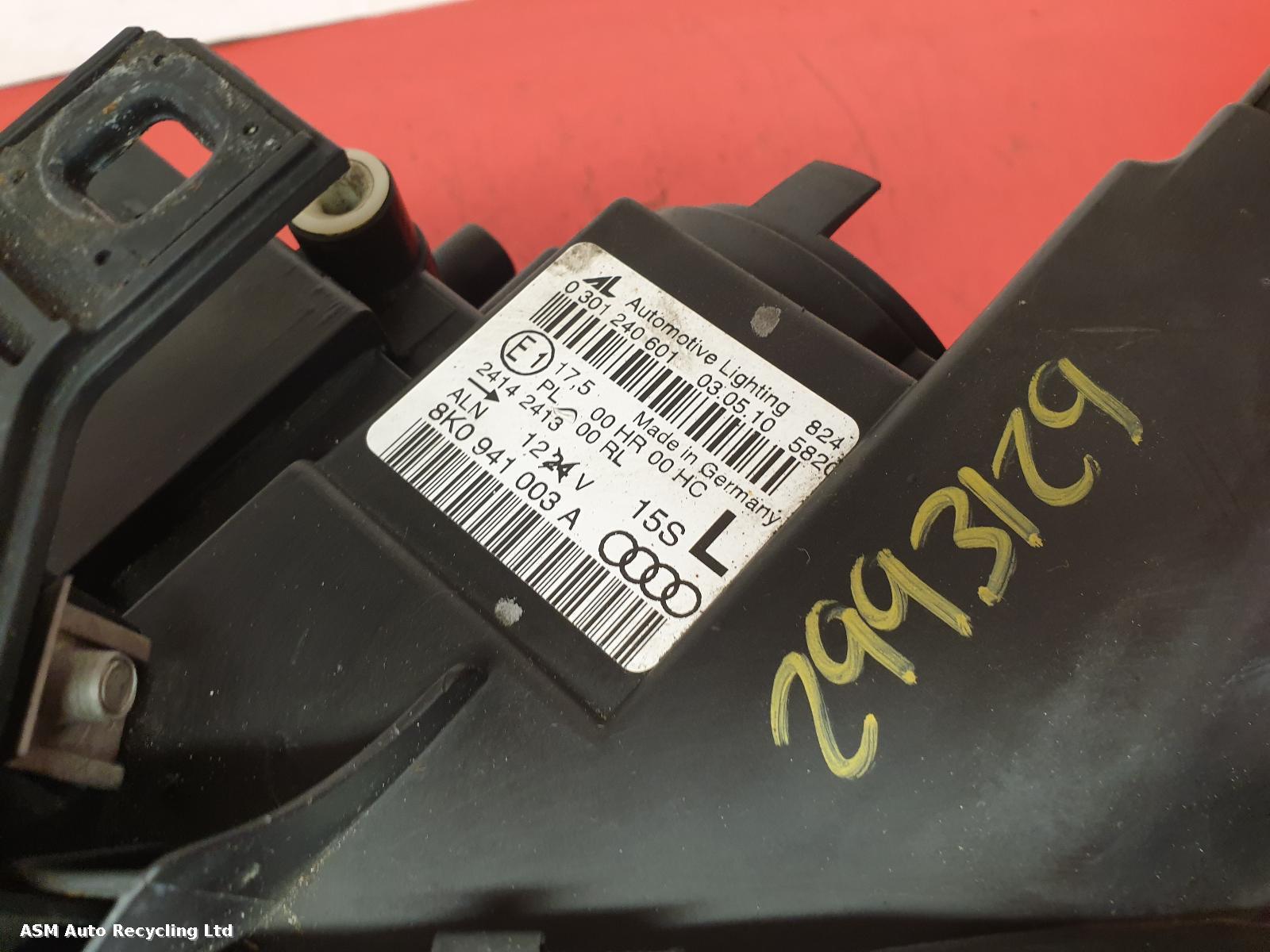View Auto part L Headlamp Audi A4 2010