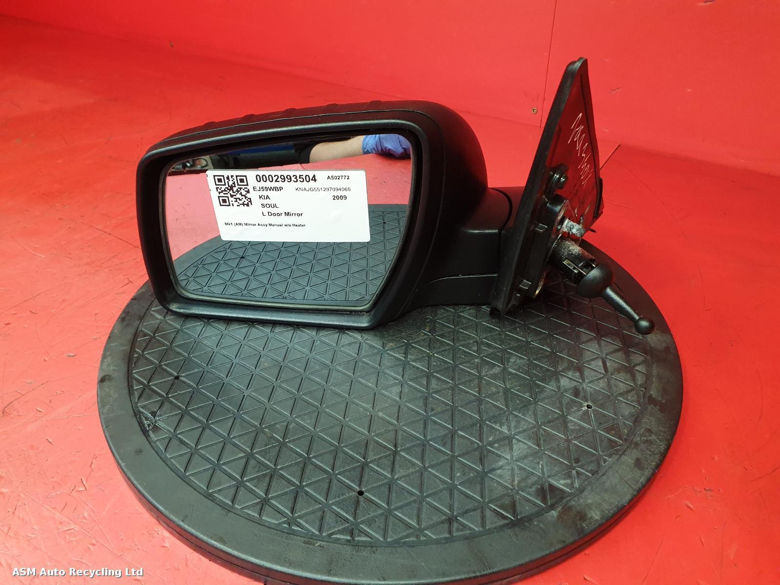 View Auto part L Door Mirror Kia Soul 2009