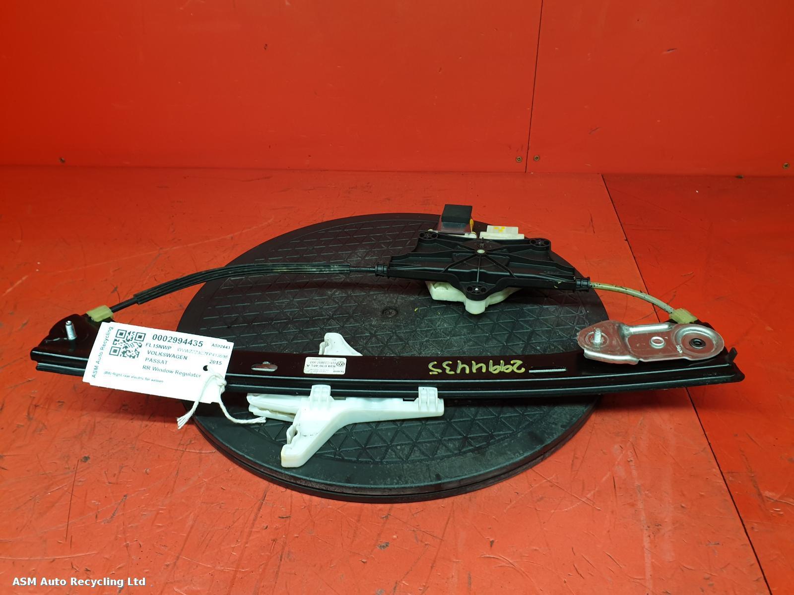 View Auto part RR Window Regulator Volkswagen Passat 2015