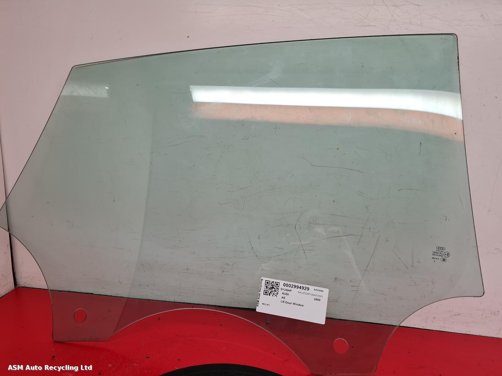 View Auto part LR Door Window Audi A5 2009
