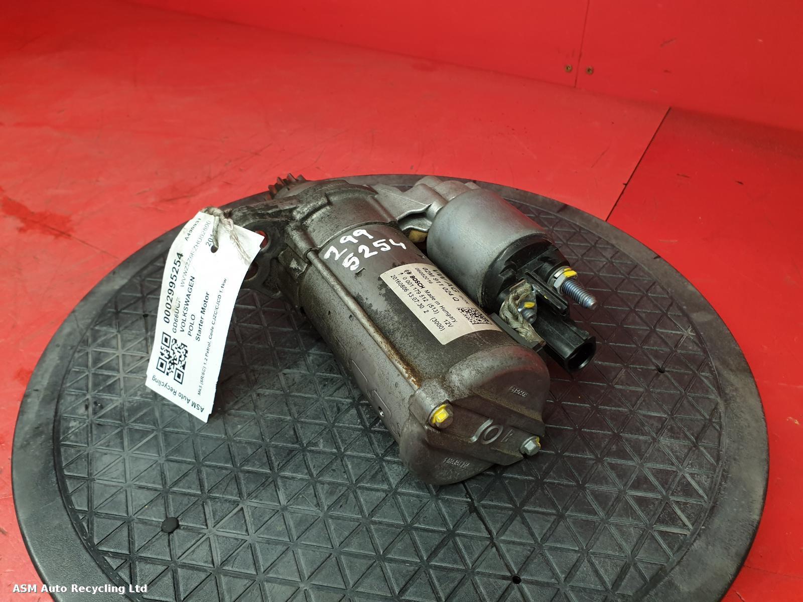 View Auto part Starter Motor Volkswagen Polo 2016
