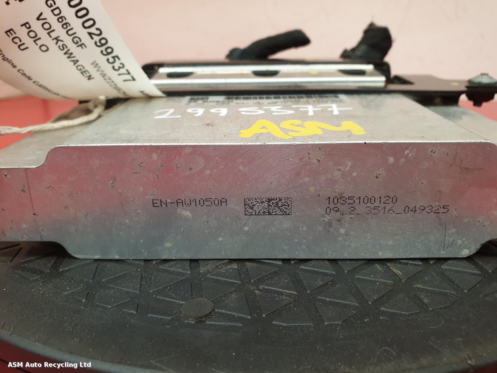 View Auto part ECU Volkswagen Polo 2016