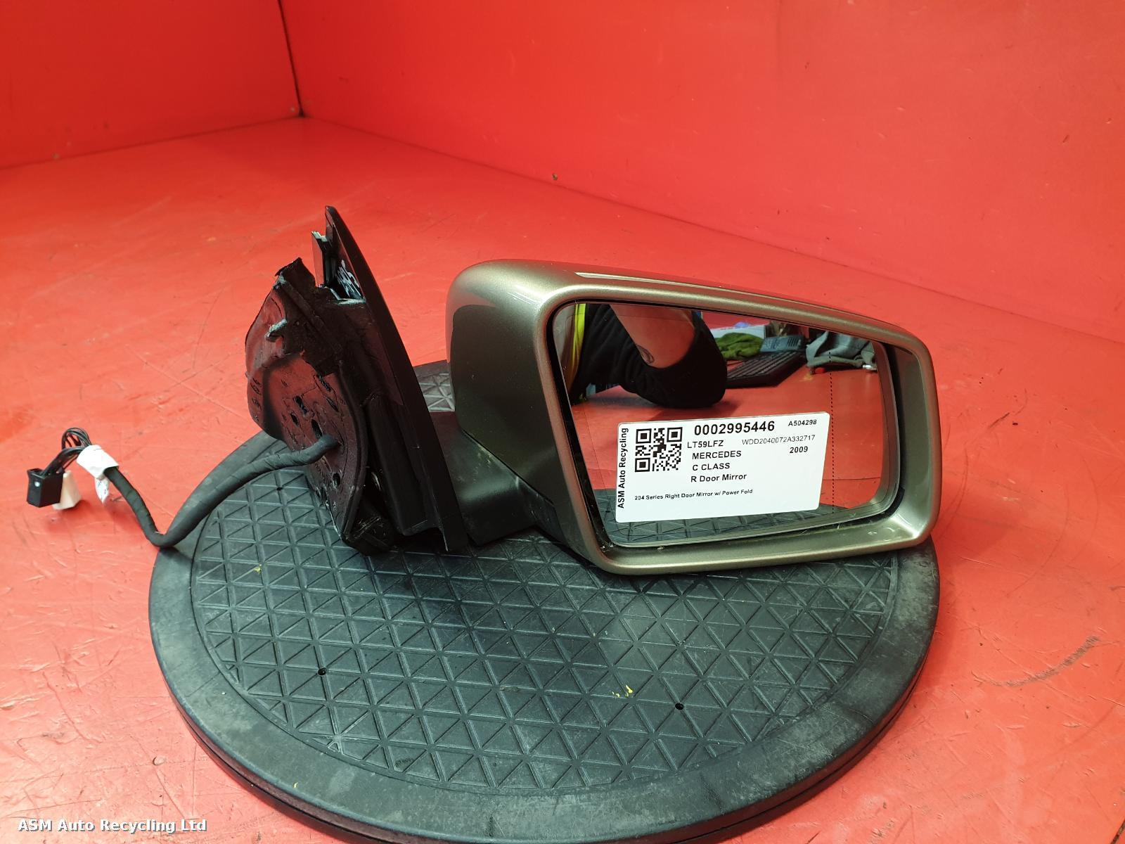 View Auto part R Door Mirror Mercedes C Class 2009