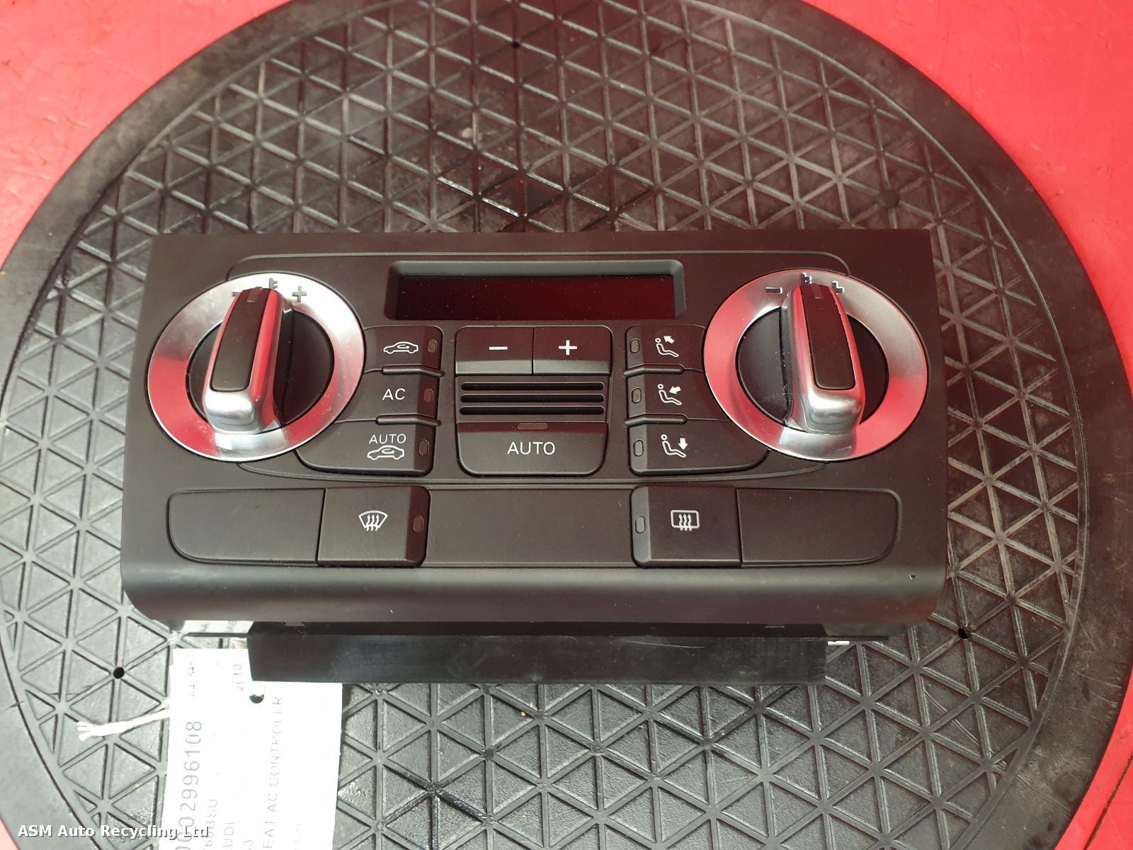 View Auto part Heater/AC Controller Audi A3 2010