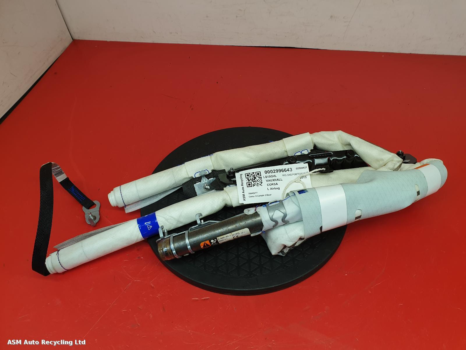 View Auto part L Air Bag Vauxhall Corsa 2015