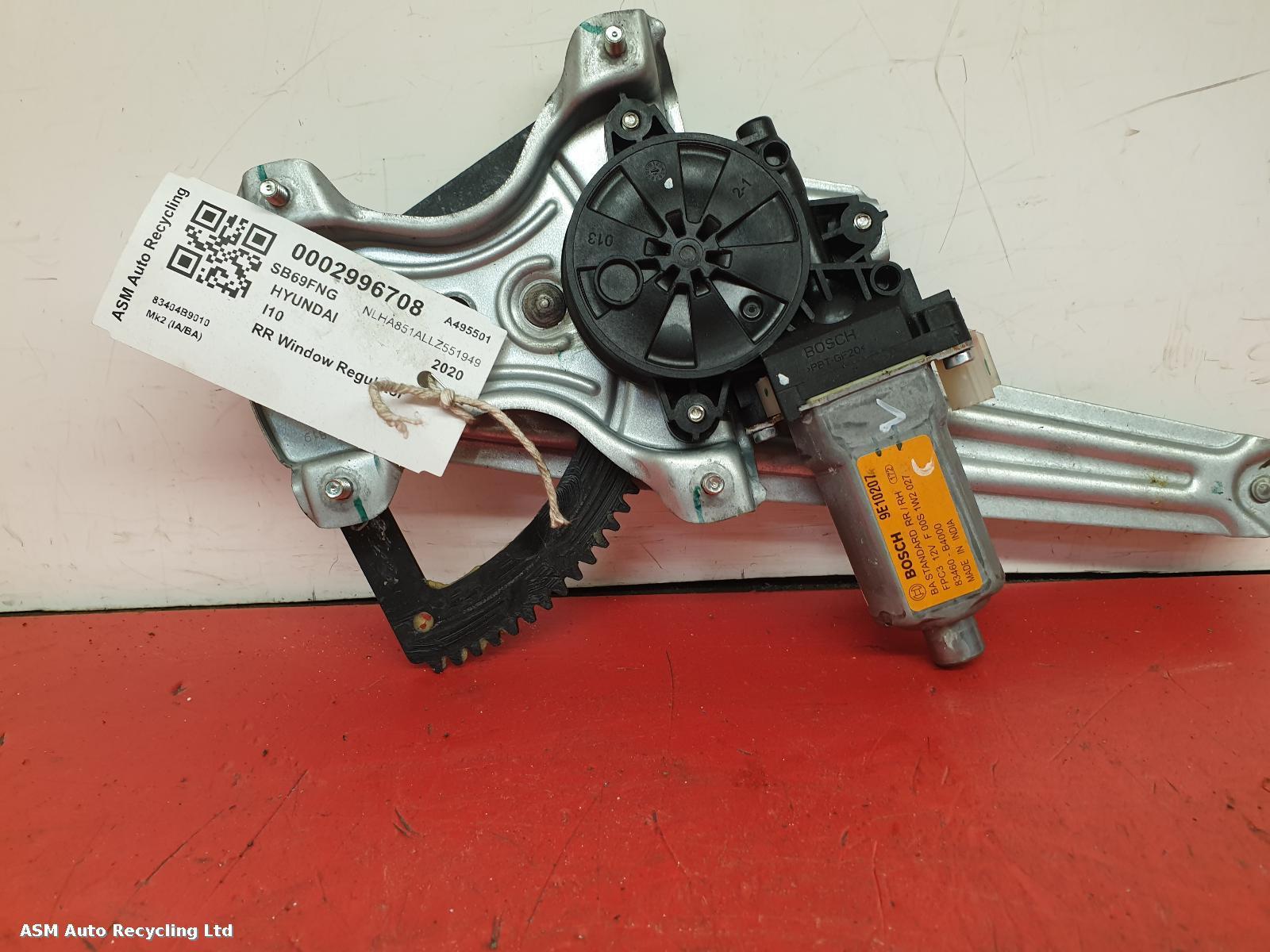 View Auto part RR Window Regulator Hyundai I10 2020
