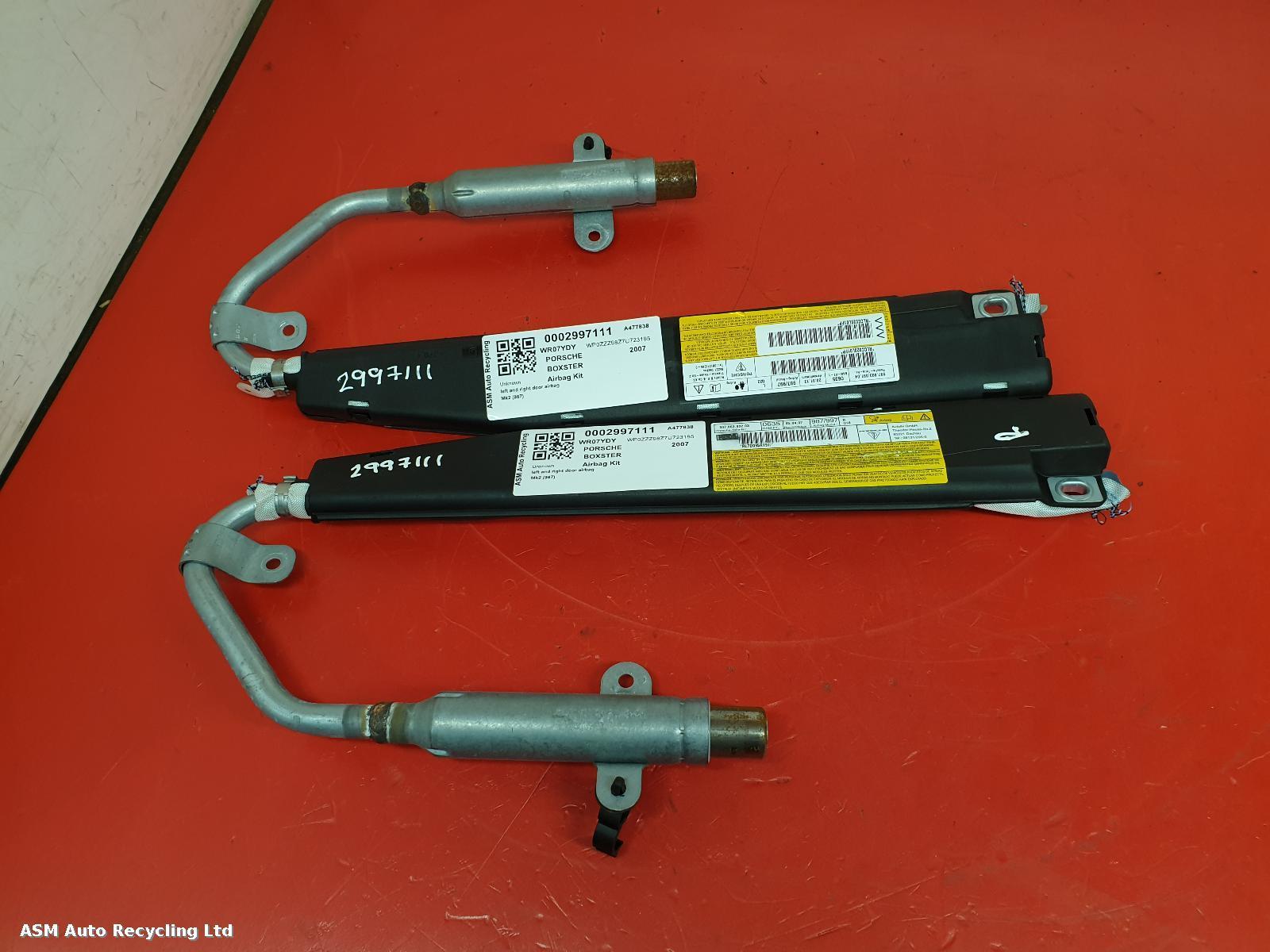 View Auto part Airbag Kit Porsche Boxster 2007