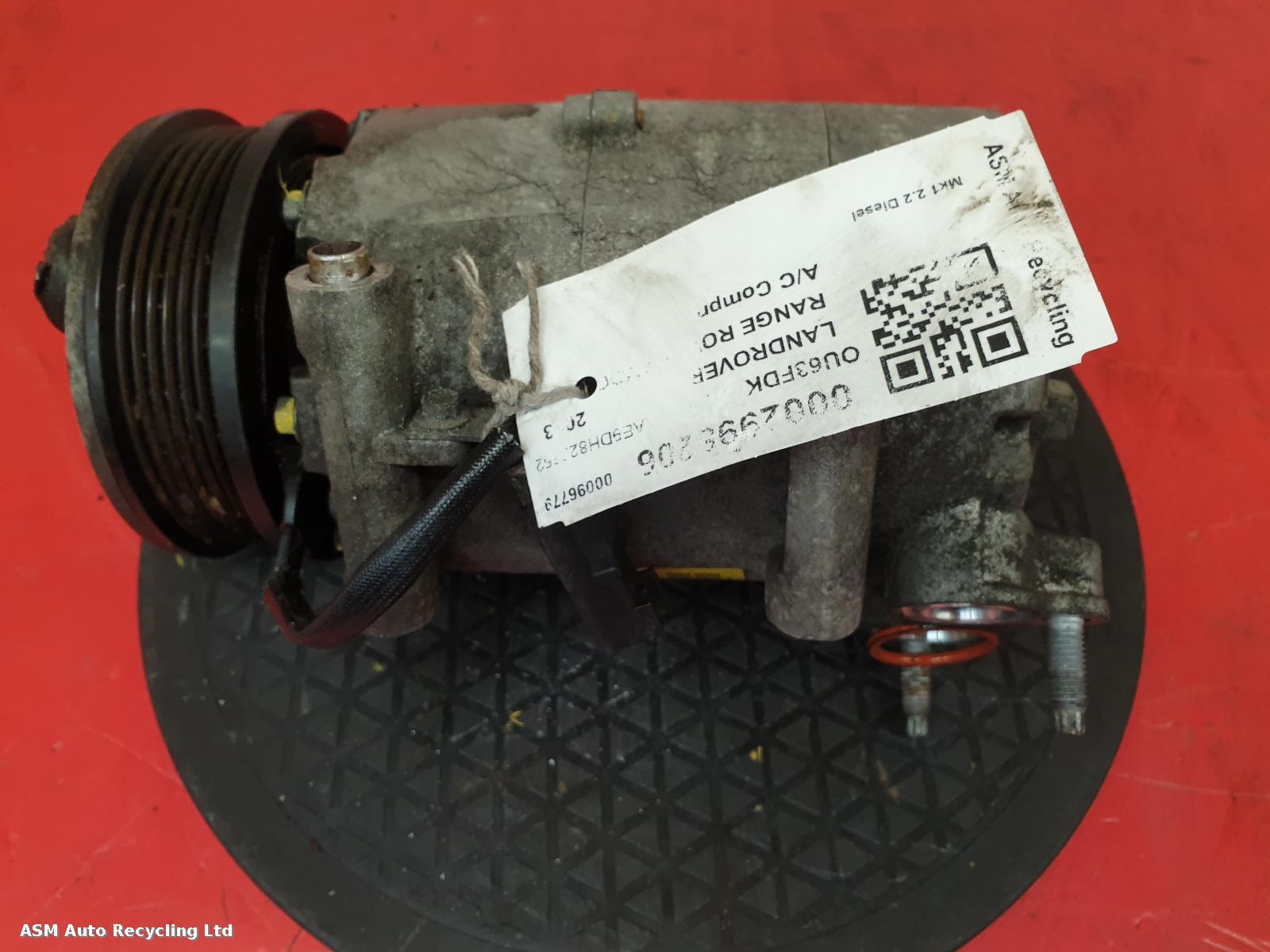 2013 Land Rover Range Rover Evoque Compressor View Auto part Compressor Land Rover Range Rover Evoque 2013