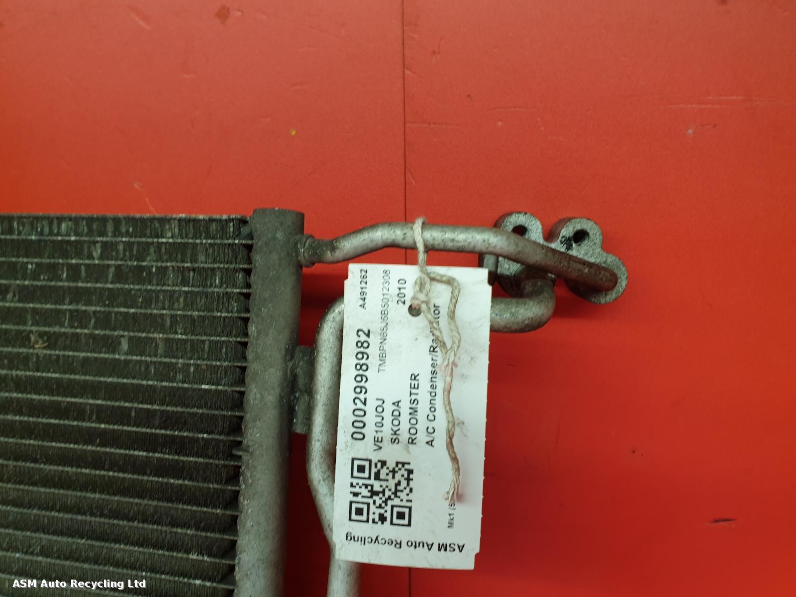 View Auto part Condenser Skoda Roomster 2010