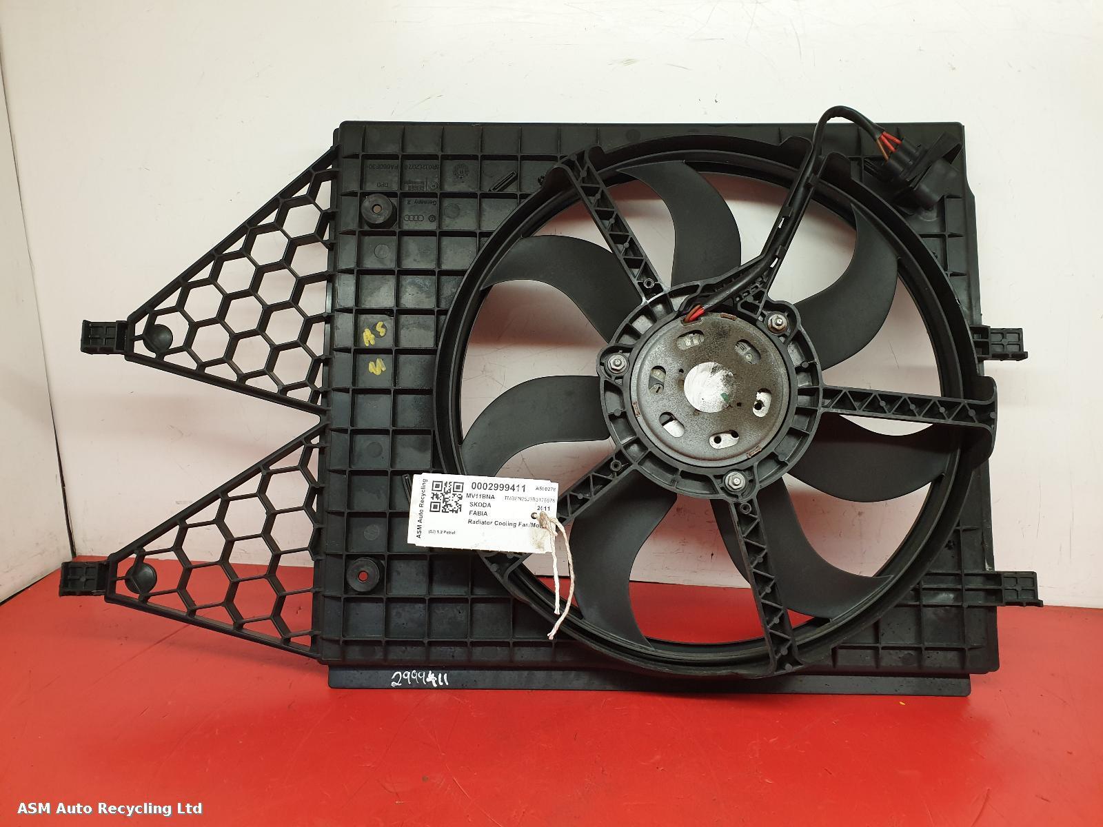View Auto part Engine Cooling Motor Skoda Fabia 2011