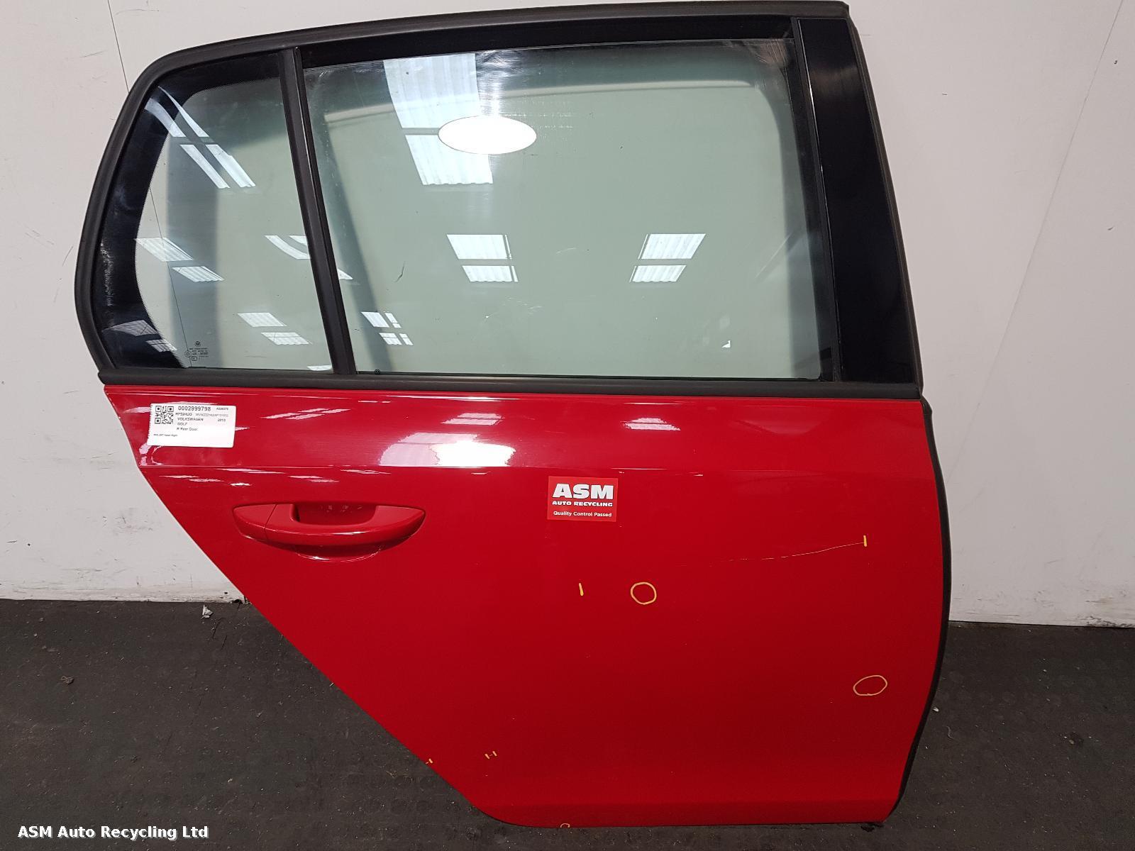 View Auto part R Rear Door Volkswagen Golf 2010