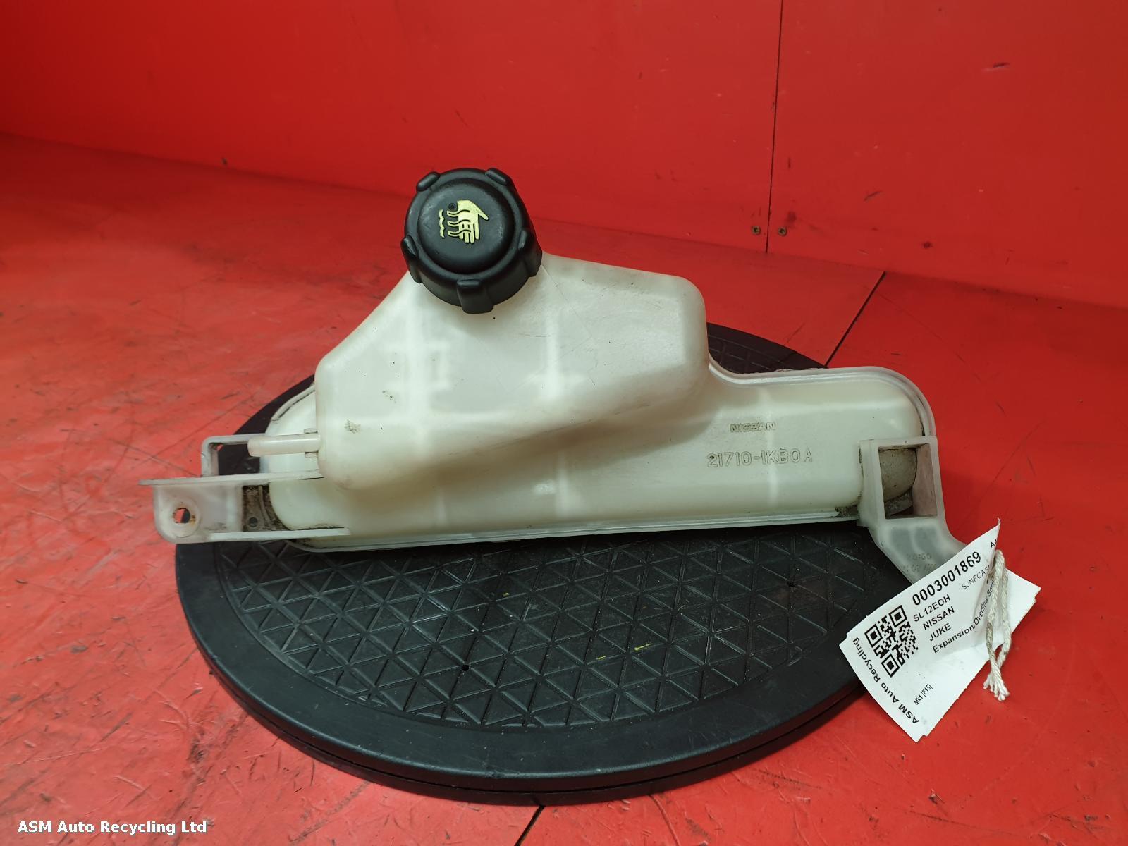 View Auto part Overflow Bottle Nissan Juke 2012