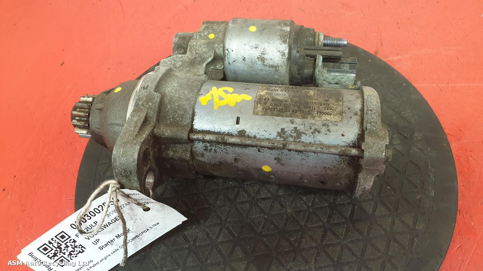 View Auto part Starter Motor Volkswagen Up 2012